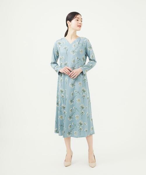 Sybilla / シビラ ロング・マキシ丈ワンピース | アニス刺繍ジャージードレス | 詳細1