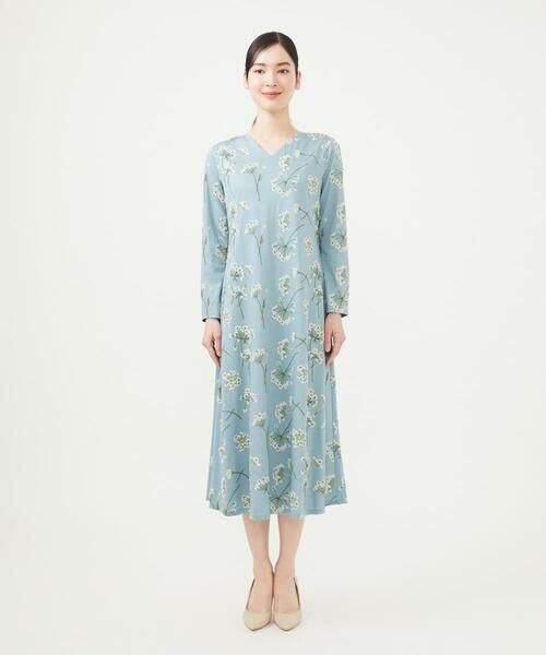 Sybilla / シビラ ロング・マキシ丈ワンピース | アニス刺繍ジャージードレス | 詳細2