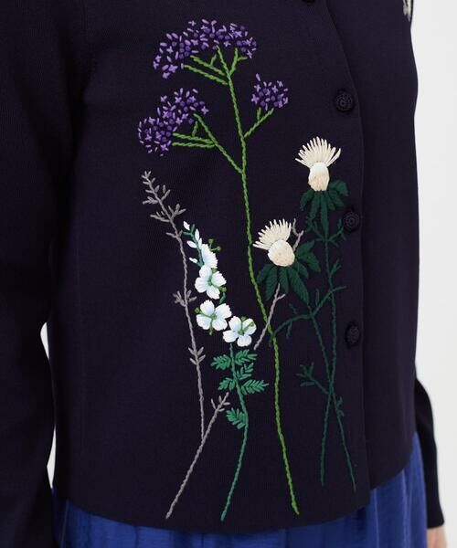 セール】 アザミ刺繍カーディガン （カーディガン・ボレロ