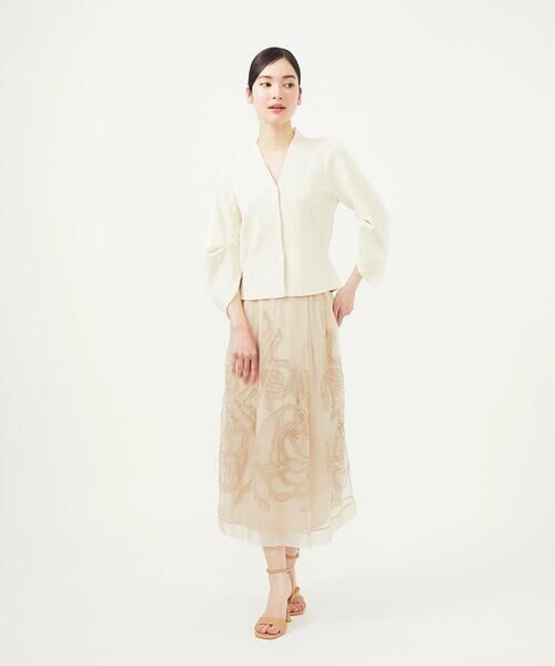 Sybilla / シビラ カーディガン・ボレロ | フォルムスリーブニットジャケット | 詳細2