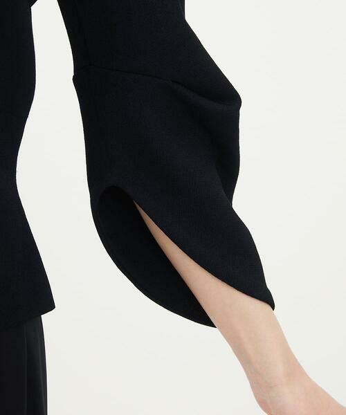 Sybilla / シビラ カーディガン・ボレロ | フォルムスリーブニットジャケット | 詳細10