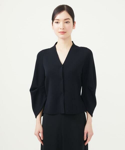 Sybilla / シビラ カーディガン・ボレロ | フォルムスリーブニットジャケット | 詳細5