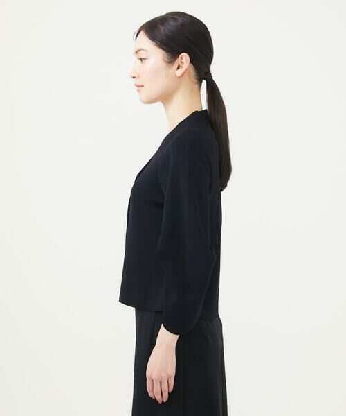 Sybilla / シビラ カーディガン・ボレロ | フォルムスリーブニットジャケット | 詳細6