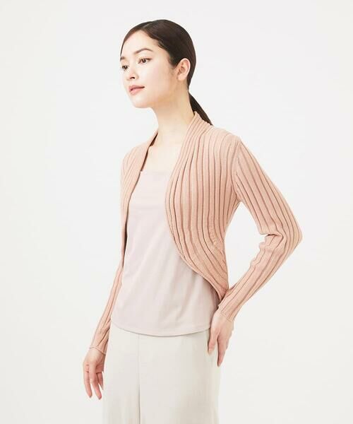 Sybilla / シビラ カーディガン・ボレロ | ワイドリブボレロ | 詳細1