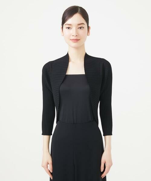 Sybilla / シビラ カーディガン・ボレロ | 切り替えリブボレロカーディガン | 詳細5