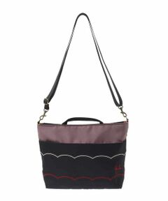 Sybilla / シビラ ショルダーバッグ | 【2WAY】刺繍デザインコンパクトバッグ