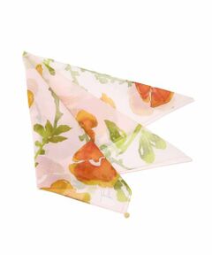 Sybilla / シビラ ハンカチ | 水彩フラワープリントハンカチ