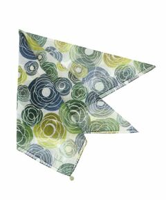 Sybilla / シビラ ハンカチ | ローズフラワープリントハンカチ