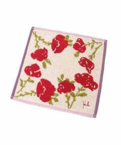 Sybilla / シビラ ハンカチ | ボタニカルフラワータオルハンカチ