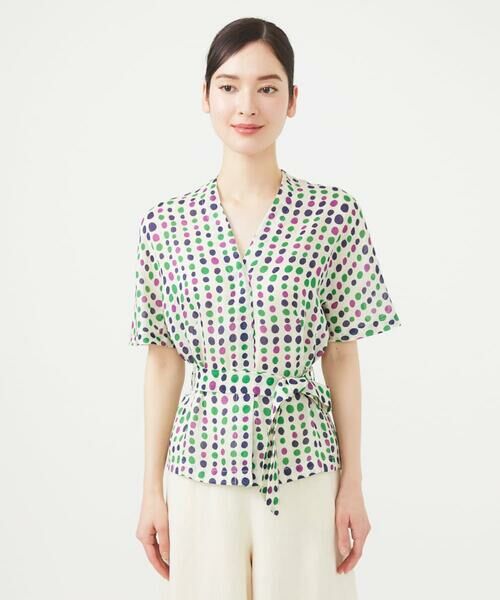 Sybilla / シビラ シャツ・ブラウス | ドットプリントブラウス | 詳細5