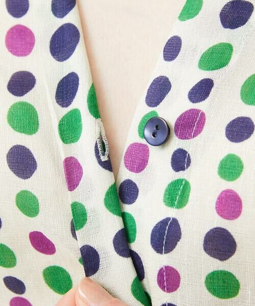 Sybilla / シビラ シャツ・ブラウス | ドットプリントブラウス | 詳細9