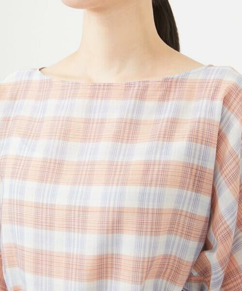 Sybilla / シビラ シャツ・ブラウス | 先染めチェックドルマンスリーブブラウス | 詳細4