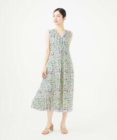 Sybilla / シビラ ロング・マキシ丈ワンピース | ドットプリントドレス