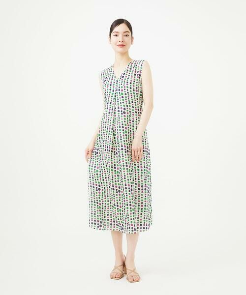 Sybilla / シビラ ロング・マキシ丈ワンピース | ドットプリントドレス | 詳細12