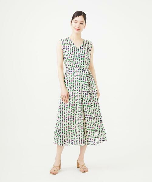 Sybilla / シビラ ロング・マキシ丈ワンピース | ドットプリントドレス | 詳細13