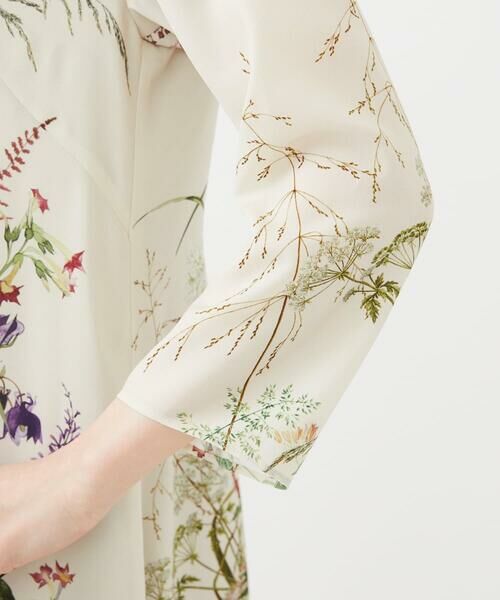 Sybilla / シビラ ロング・マキシ丈ワンピース | ボタニカルフラワープリントドレス | 詳細8