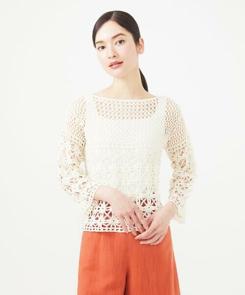 Sybilla / シビラ ニット・セーター | ハンドクロッシェプルオーバー | 詳細1