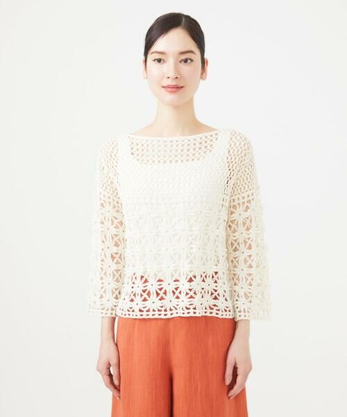 Sybilla / シビラ ニット・セーター | ハンドクロッシェプルオーバー | 詳細2