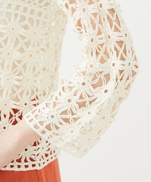 Sybilla / シビラ ニット・セーター | ハンドクロッシェプルオーバー | 詳細6