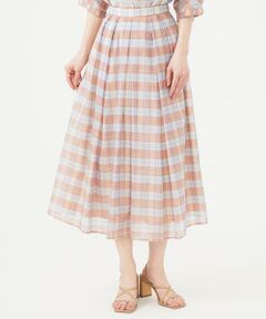 Sybilla / シビラ ロング・マキシ丈スカート | 先染めチェックスカート