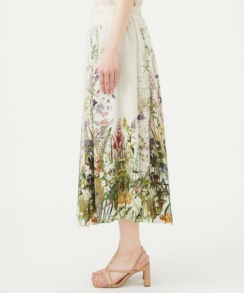 Sybilla / シビラ ロング・マキシ丈スカート | ボタニカルフラワープリントスカート | 詳細3