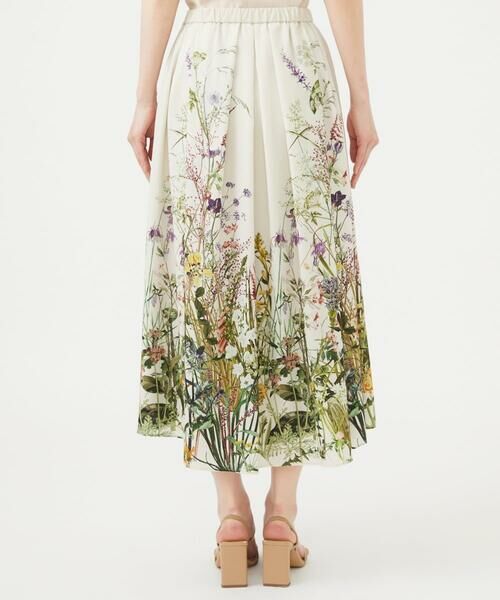 Sybilla / シビラ ロング・マキシ丈スカート | ボタニカルフラワープリントスカート | 詳細4