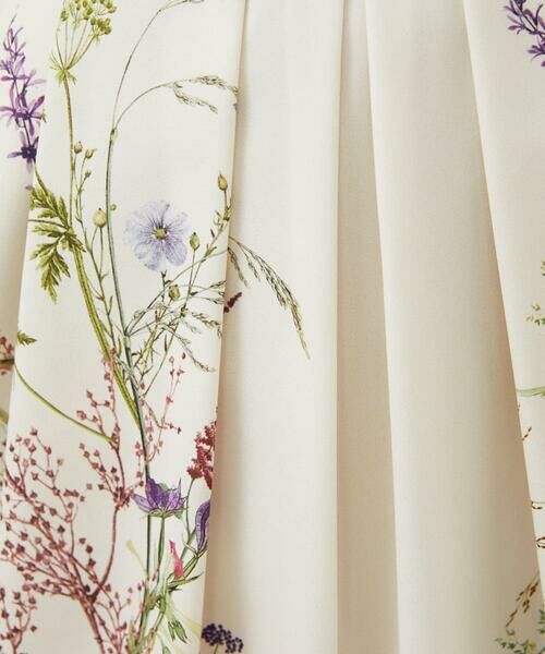 Sybilla / シビラ ロング・マキシ丈スカート | ボタニカルフラワープリントスカート | 詳細9