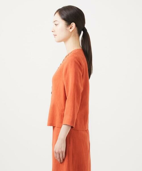 Sybilla / シビラ セットアップ | シェルボタンブラウスジャケット | 詳細3