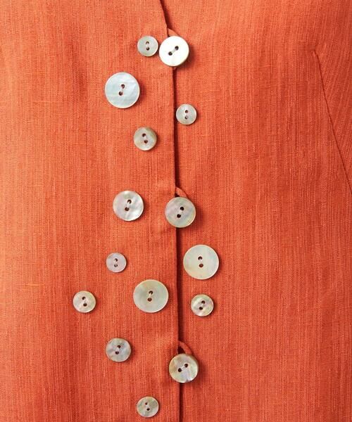 Sybilla / シビラ セットアップ | シェルボタンブラウスジャケット | 詳細8