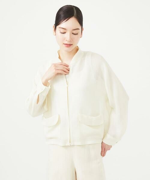 Sybilla / シビラ セットアップ | シアーカラミブルゾン | 詳細4