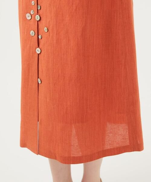 Sybilla / シビラ ロング・マキシ丈ワンピース | シェルボタンジレドレス | 詳細11