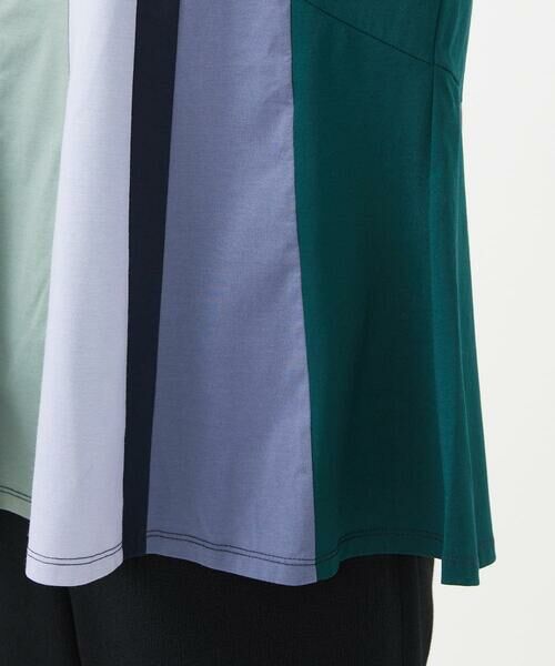 Sybilla / シビラ カットソー | パッチワークストライプカットソー | 詳細7