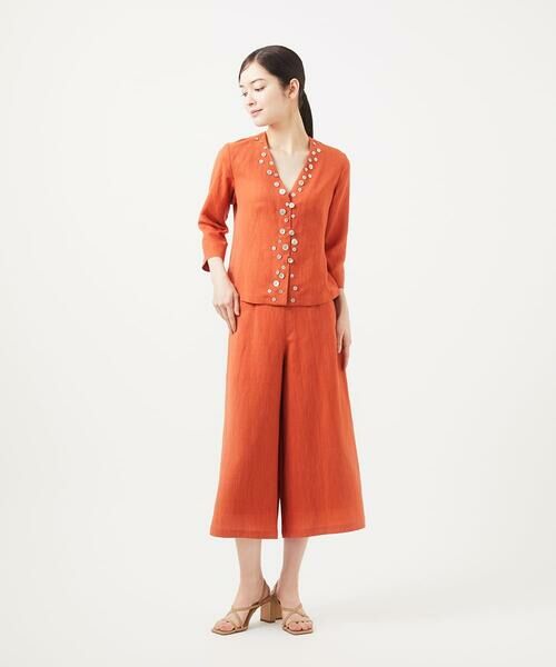 Sybilla / シビラ ショート・ハーフ・半端丈パンツ | クロップドワイドパンツ | 詳細11