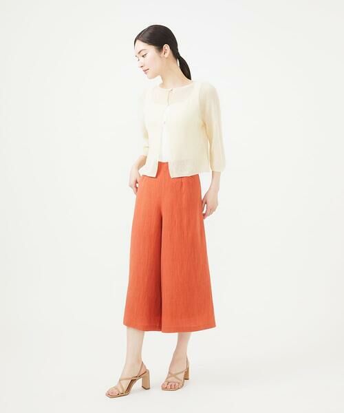 Sybilla / シビラ ショート・ハーフ・半端丈パンツ | クロップドワイドパンツ | 詳細12