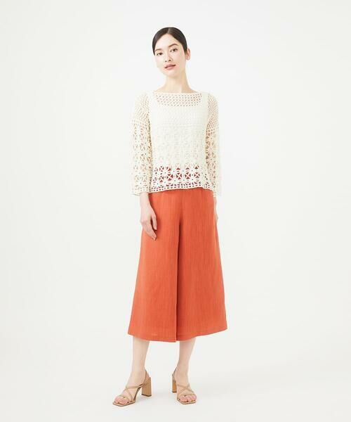 Sybilla / シビラ ショート・ハーフ・半端丈パンツ | クロップドワイドパンツ | 詳細9