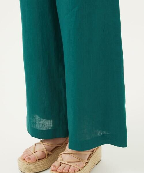 Sybilla / シビラ その他パンツ | 平織りリネンワイドパンツ | 詳細7