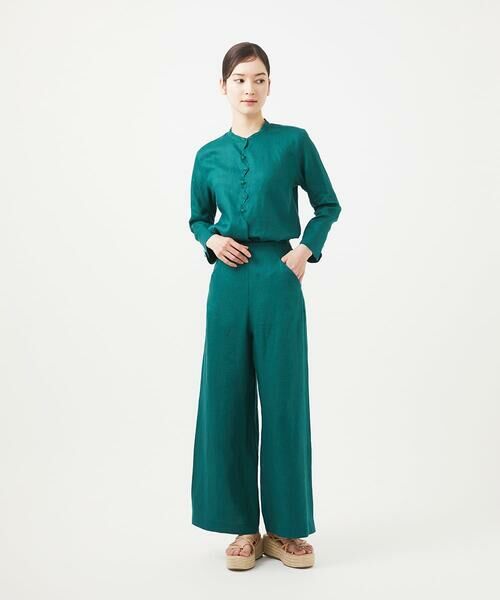 Sybilla / シビラ その他パンツ | 平織りリネンワイドパンツ | 詳細9