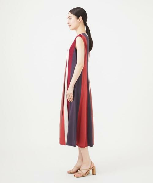 Sybilla / シビラ ロング・マキシ丈ワンピース | パッチワークストライプドレス | 詳細5