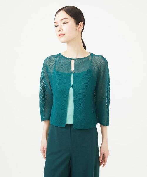 Sybilla / シビラ カーディガン・ボレロ | ペーパーヤーンショートカーディガン | 詳細1