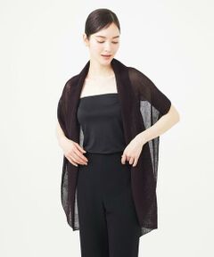 Sybilla / シビラ ベスト | ペーパーヤーンドレープジレ