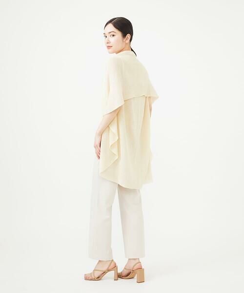 ペーパーヤーンドレープジレ （ベスト）｜Sybilla / シビラ