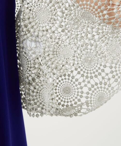 Sybilla / シビラ カーディガン・ボレロ | サークルラメレースボレロ | 詳細7