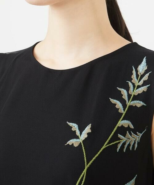 Sybilla / シビラ ドレス | リーフチュール刺繍ドレス | 詳細7