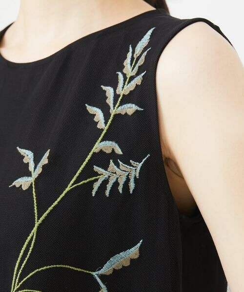 Sybilla / シビラ ドレス | リーフチュール刺繍ドレス | 詳細8