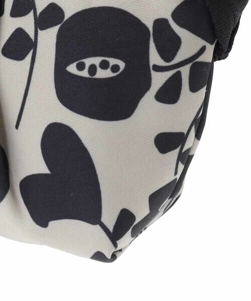 Sybilla / シビラ ポーチ | モノトーンフラワープリントミニポーチ | 詳細4