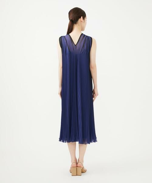 Sybilla / シビラ ドレス | バイカラープリーツドレス | 詳細6