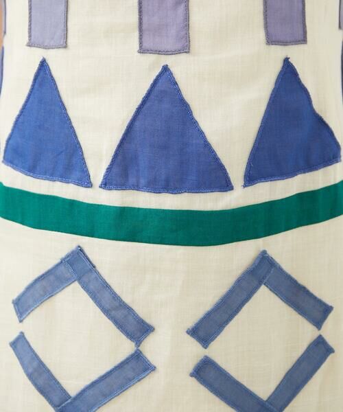 Sybilla / シビラ ロング・マキシ丈ワンピース | モザイクアップリケドレス | 詳細9