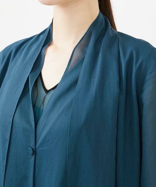 STUDIOUS/ステュディオス】SHEER ZIP BLOUSON/シアージップ