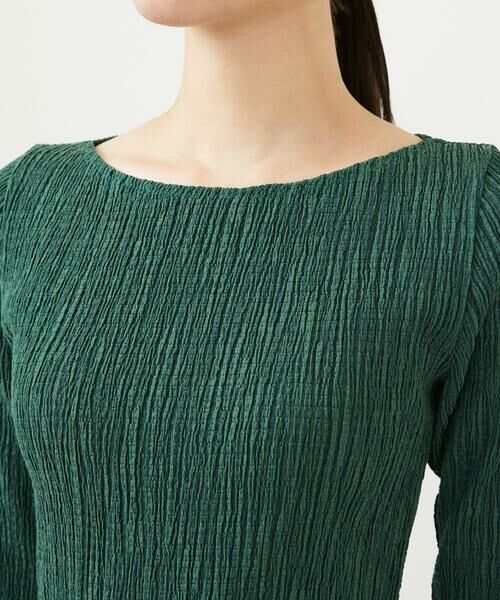 Sybilla / シビラ カットソー | シャーリングボートネックカットソー | 詳細5
