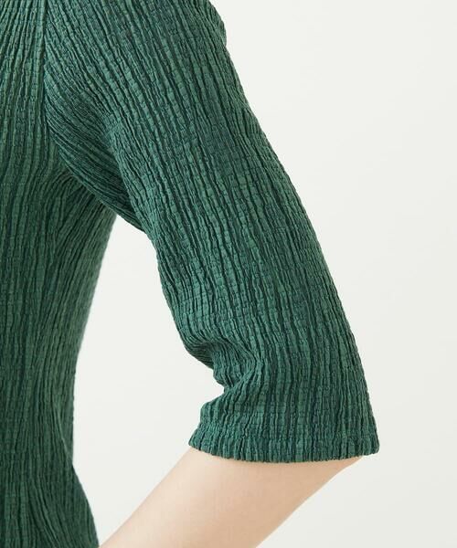Sybilla / シビラ カットソー | シャーリングボートネックカットソー | 詳細6